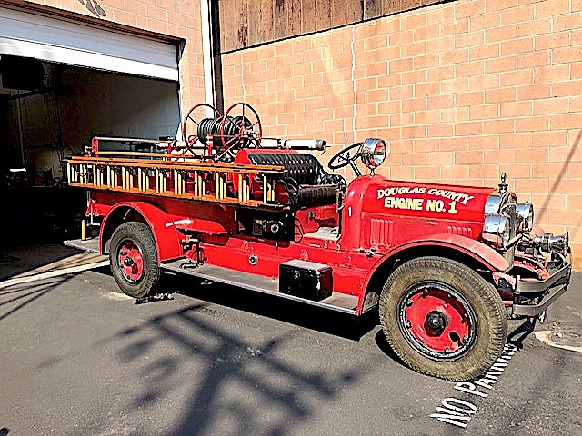 The 1927 Seagrave is approaching its centennial. Photo provided by Tod Carlini
