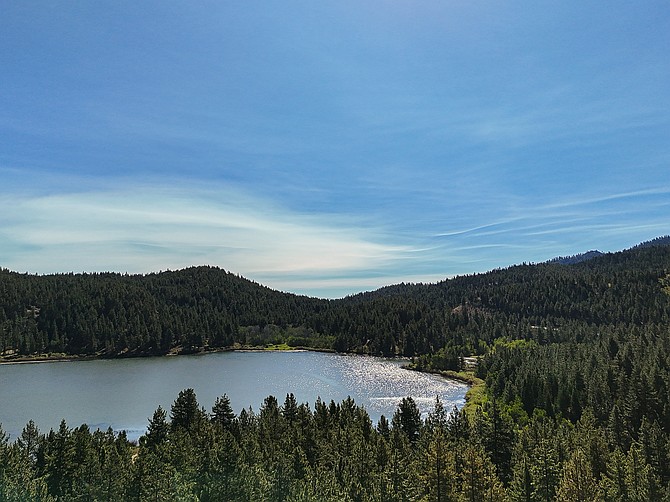 Spooner Lake is located in northwestern Douglas County.