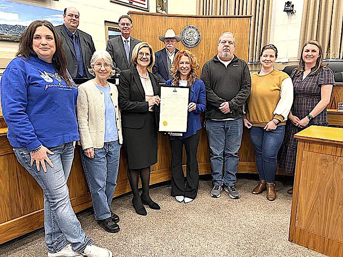 Douglas County proclaimed April is National Autism Awareness Month on Thursday.
