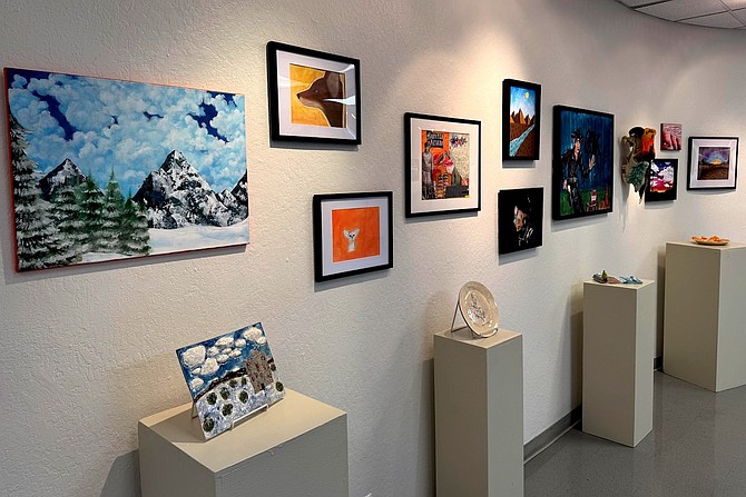 The student art exhibit 'Whisperings of the Nevada Desert' is now on view at Western Nevada College’s Fallon campus.