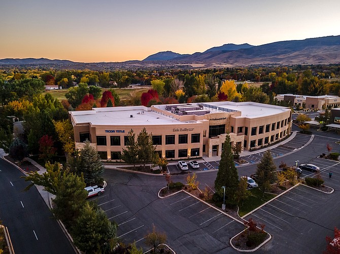 Reno’s office property vacancy rate was 9.1 percent at the end of last year, Colliers reports.