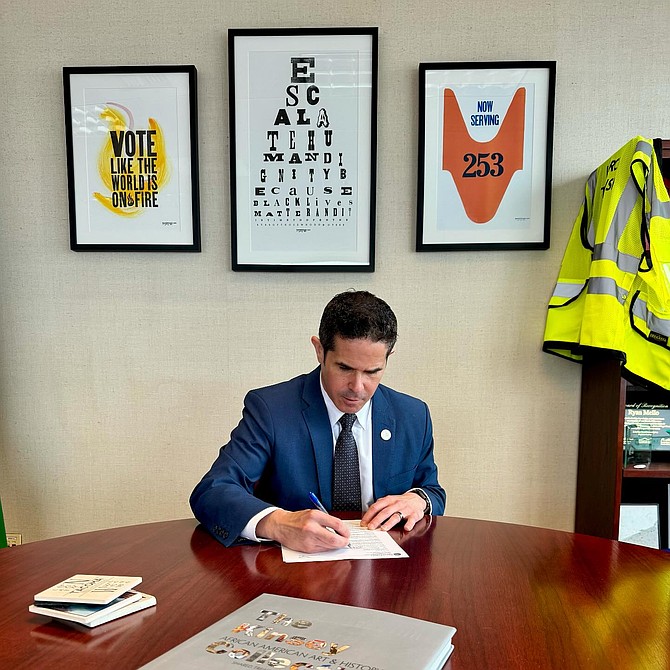 Mello encourages county elected officials to adopt similar policies.