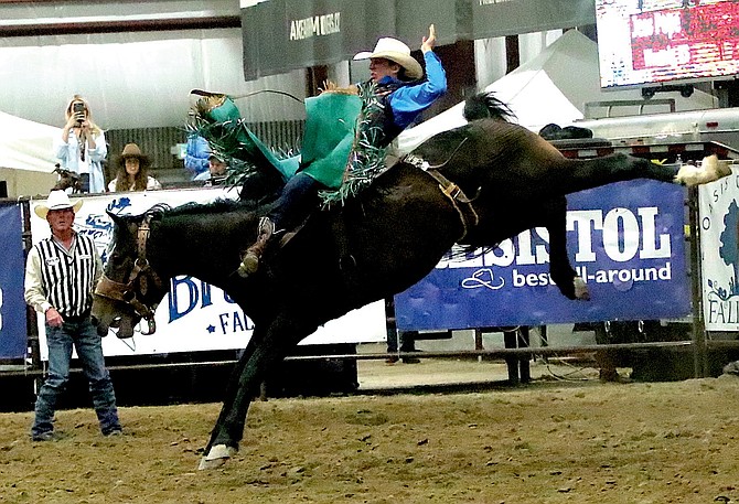 Battle Born event features high school rodeo, pro bronc riding | Carson ...