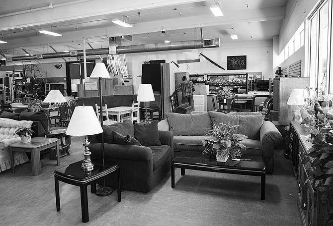 Gently used furniture, hardware, and appliances at Habitat Stores help reduce waste and pollution.
