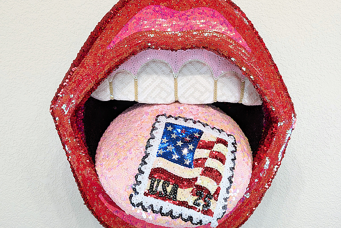 An artist talk and reception is Saturday for Beck Baumann.