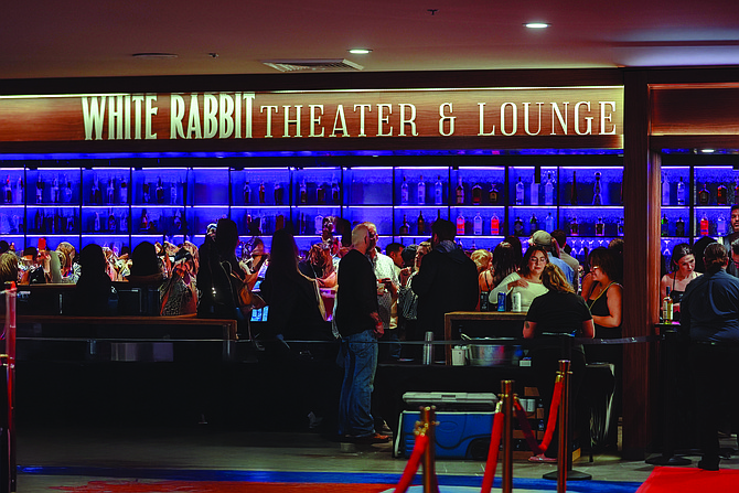 White Rabbit Theater, a new entertainment venue at Grand Sierra Resort that replaced the aging Grand Cinema.