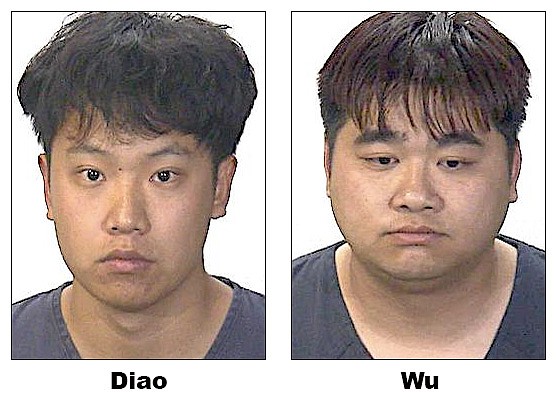 Two of three men in custody in connection with what prosecutors are calling a complex conspiracy involving email scams.