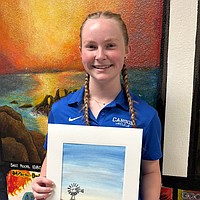 Carson High freshman state winner in art competition