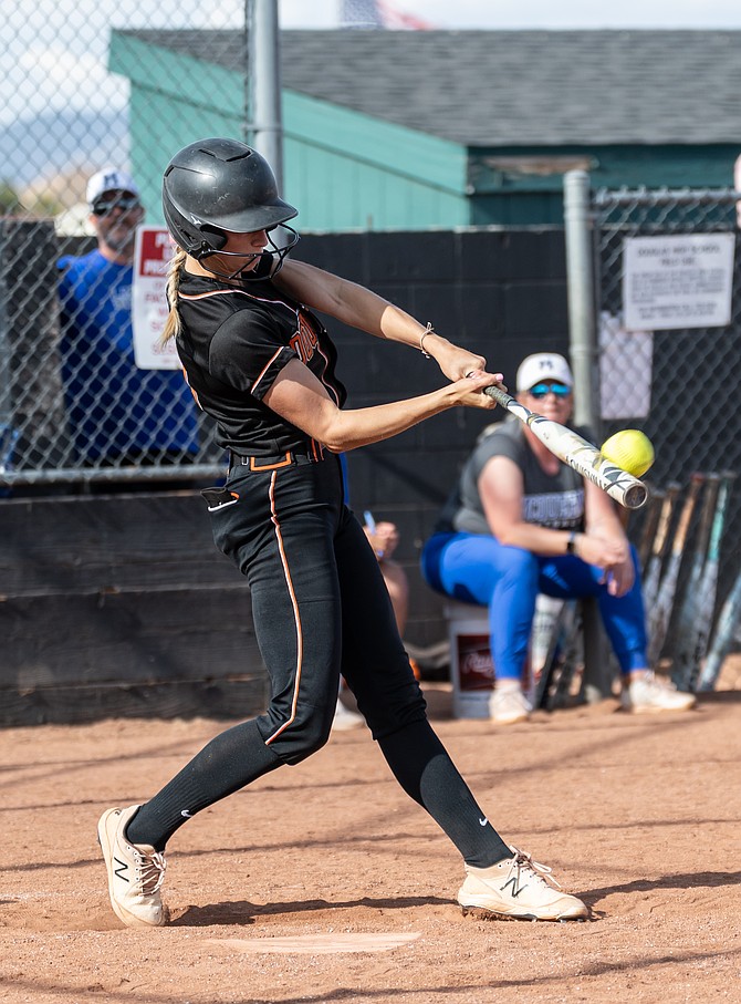 Cam McLelland went 4-for-4 in the Tigers' Class 5A North regional consolation tournament win over McQueen Thursday.
