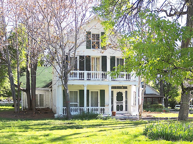 One of the first two-story homes in the Silver State, the Kinsey House and property are in the process of merging with Mormon Station State Historic Park.