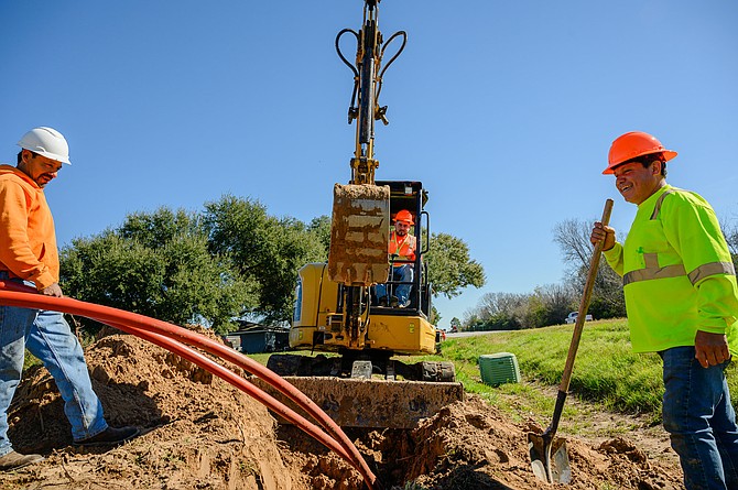 The work in Key Peninsula was completed ahead of schedule.