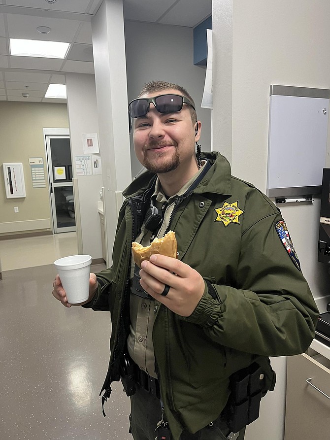 A procession for Deputy Tristan Redmond, who died Tuesday from an off-duty motorcycle crash on May 2, will be conducted this morning.

Deputy Redmond served with the CCSO for four years