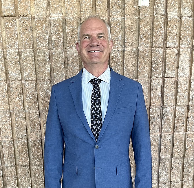 Glen Martel in the Carson City Community Center on May 15, 2025.