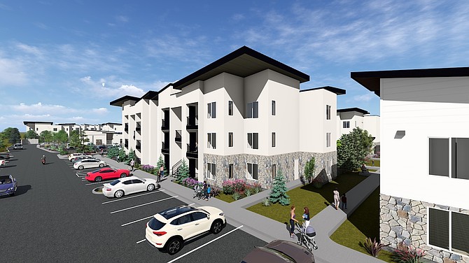 Construction is expected to start this summer on Reno Housing Authority’s largest affordable housing project. The plan calls for 199 new apartments spread across seven buildings near the former site of Hug High School.