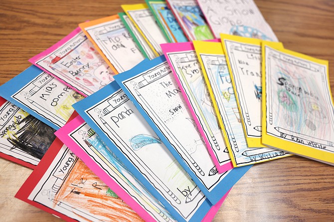Minden Elementary School first and second grade students are published authors through the Young Author program, created by retired Minden Elementary School teacher Melinda Neilander.
