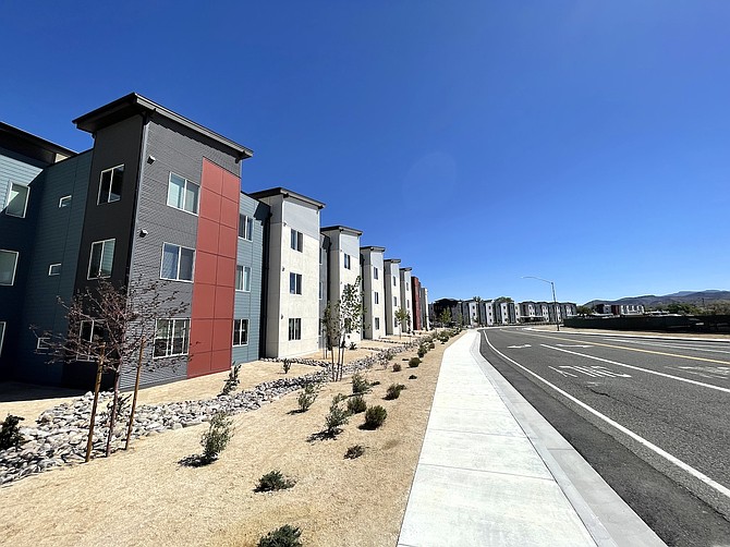 Sierra Flats affordable housing complex off Butti Way in east Carson City on May 22, 2025.