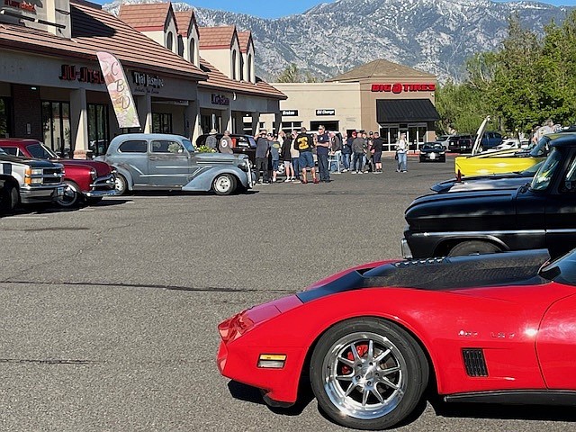 Kim's Kruisers car club held its weekly gathering at Kim's Donuts in Gardnerville on Thursday morning.
Photo special to The R-C by Jeffrey Keenan