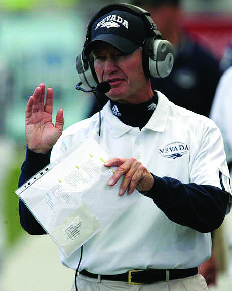 Former Nevada football coach won 233 games while leading the Wolf Pack.