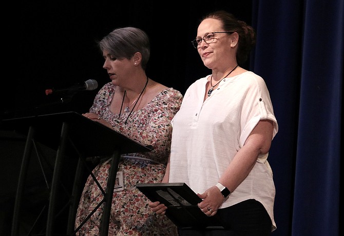 Carson City School District Associate Superintendent of Educational Services Tasha Fuson, honored with a scholarship in her name during Carson High School’s Salute to Scholars on May 22, is retiring at the end of the school year.