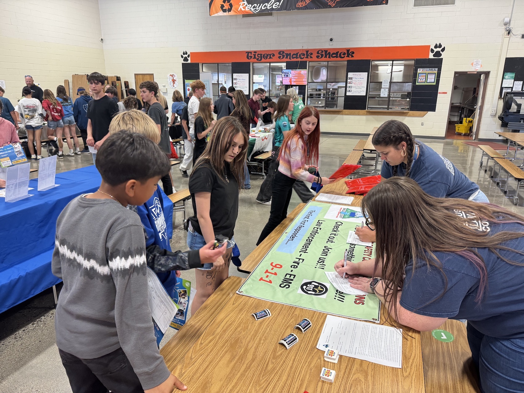 Carson Valley Middle School hosts career fair