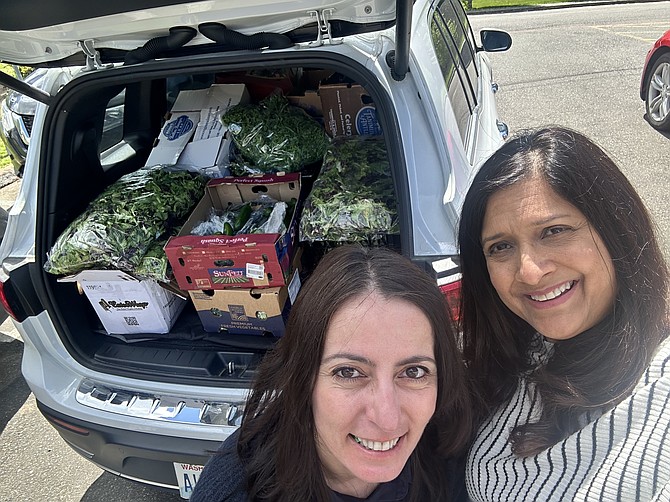 An example load of groceries transported by Eat Happy Now, which is looking to expand in Snohomish County.