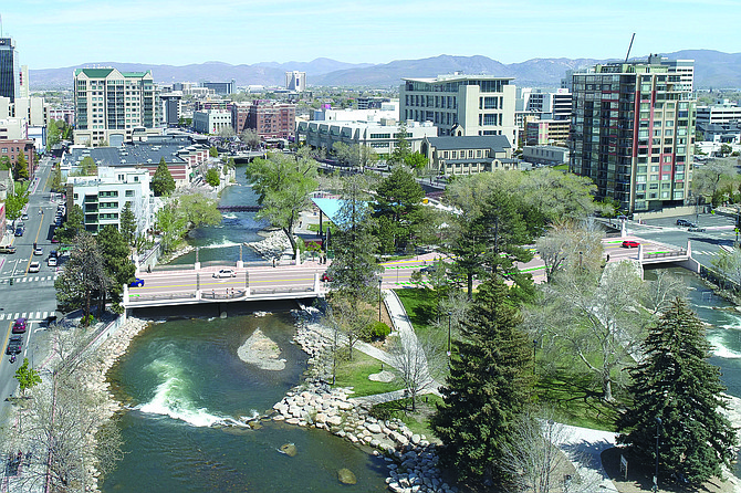 Two bridges on Arlington Avenue are being replaced in Reno. The work will take until spring 2026 to complete.