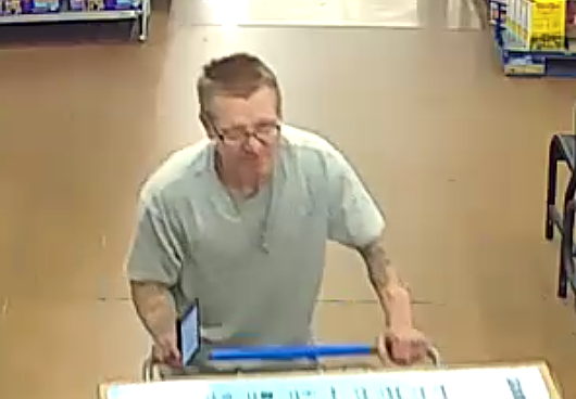 CCSO larceny suspect.