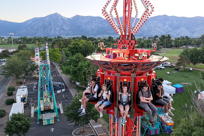 Participants enjoy the Carson Valley Days carnival.
Photo special to The R-C