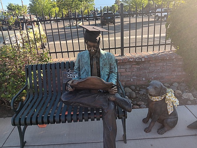 The Gardnerville Reader better tie down that mortarboard today because it's going to be breezy.