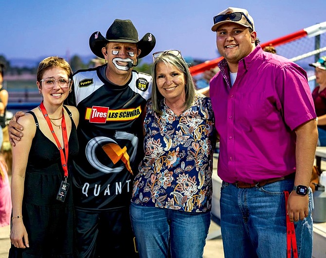 A scene from the Fallon PRCA event.
