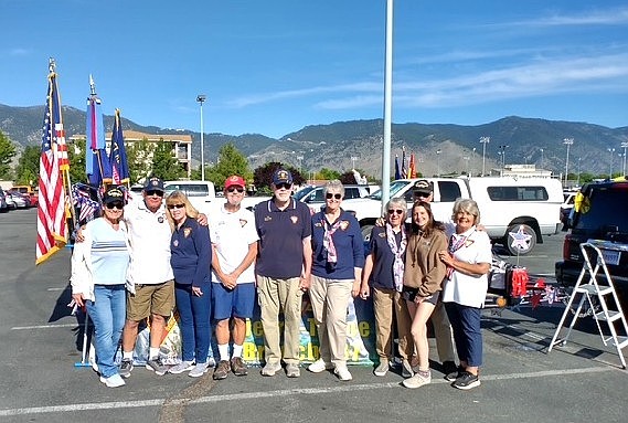 Members of the Sierra-Tahoe Branch of the Fleet Reserve participated in the Carson Valley Days Parade on June 14, which also happened to be Flag Day.
