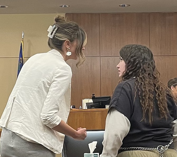 Carson woman pleads to lesser charge in murder evidence case Carson