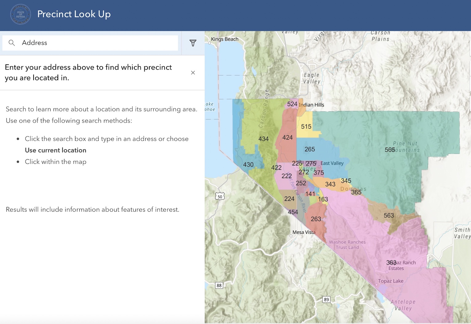 Clerk announces precinct renumbering | Serving Minden-Gardnerville and ...