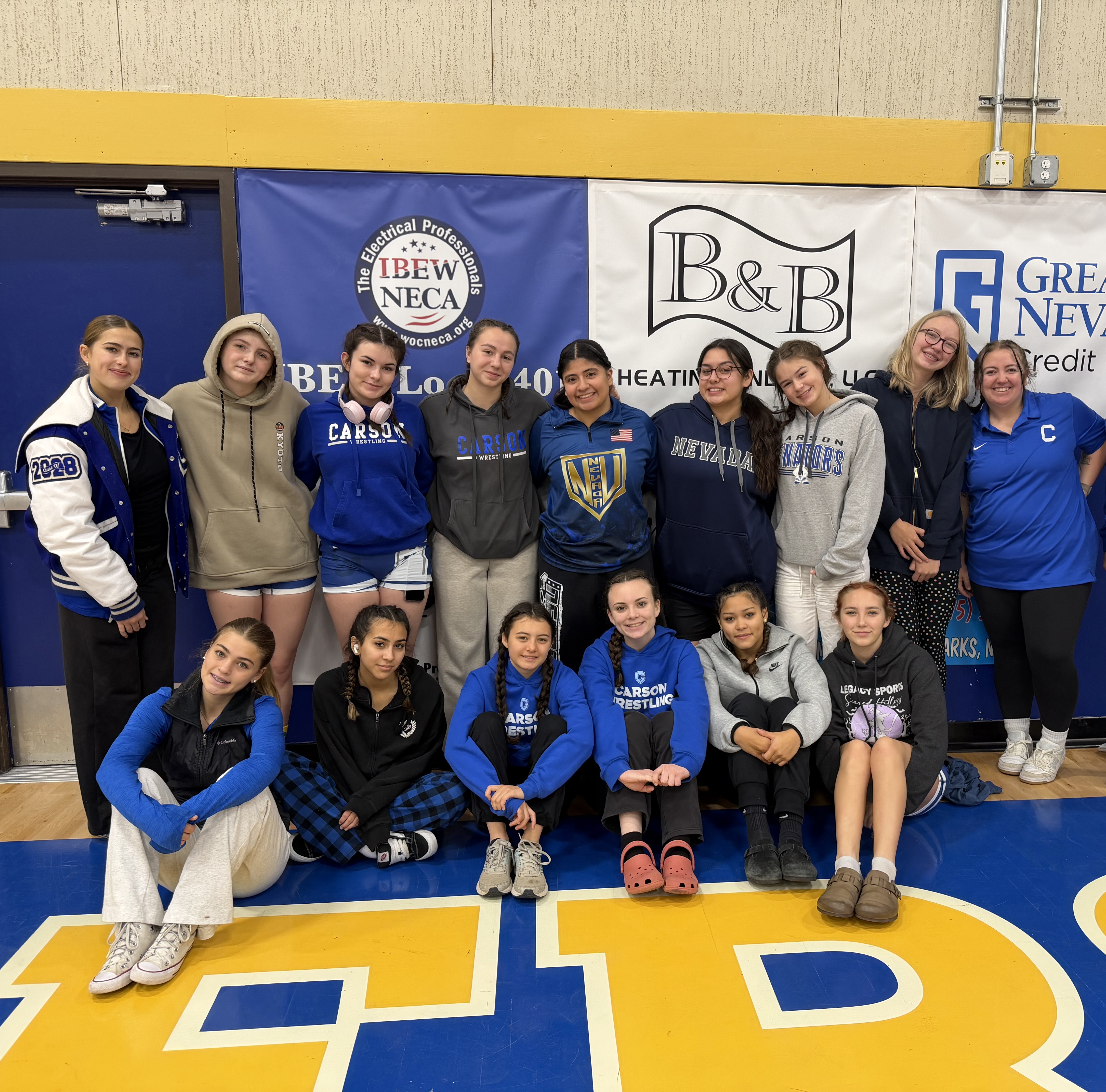 Senator girls wrestling relishing opportunity