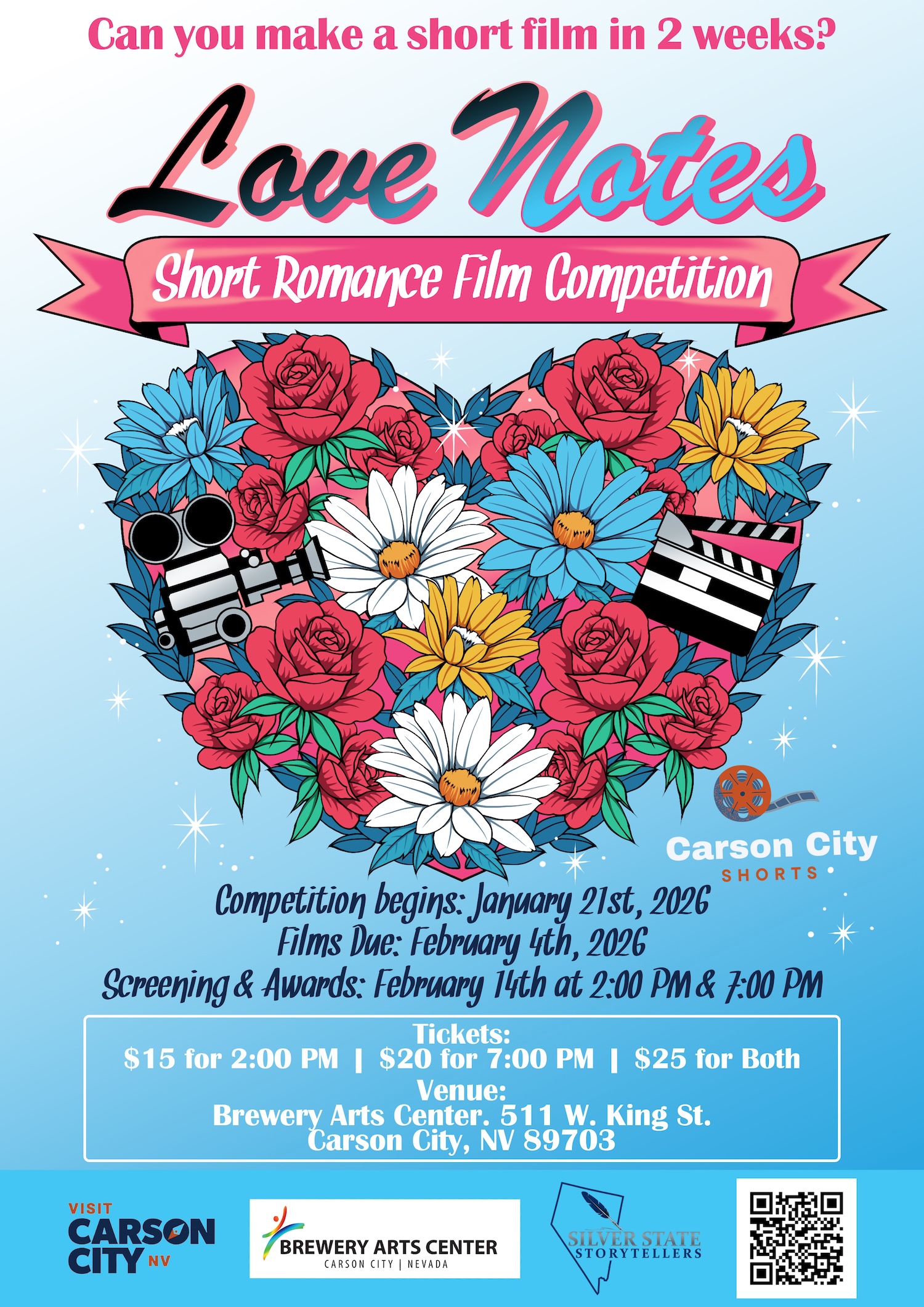 Carson City romance film competition opens registration