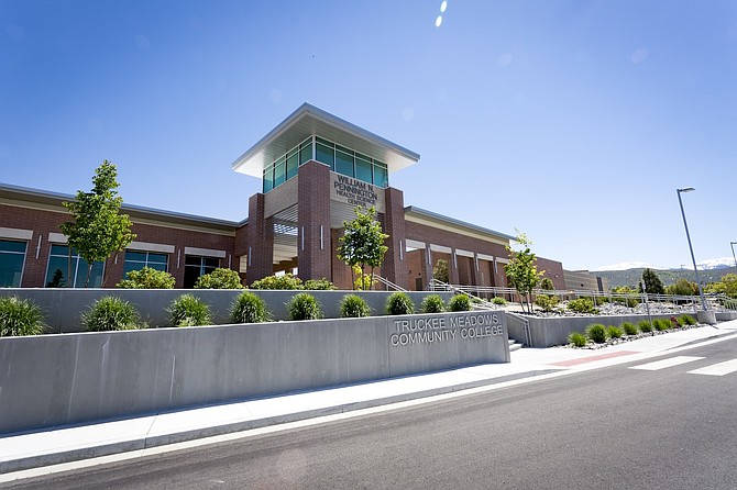TMCC building fire rescue training site in south Reno