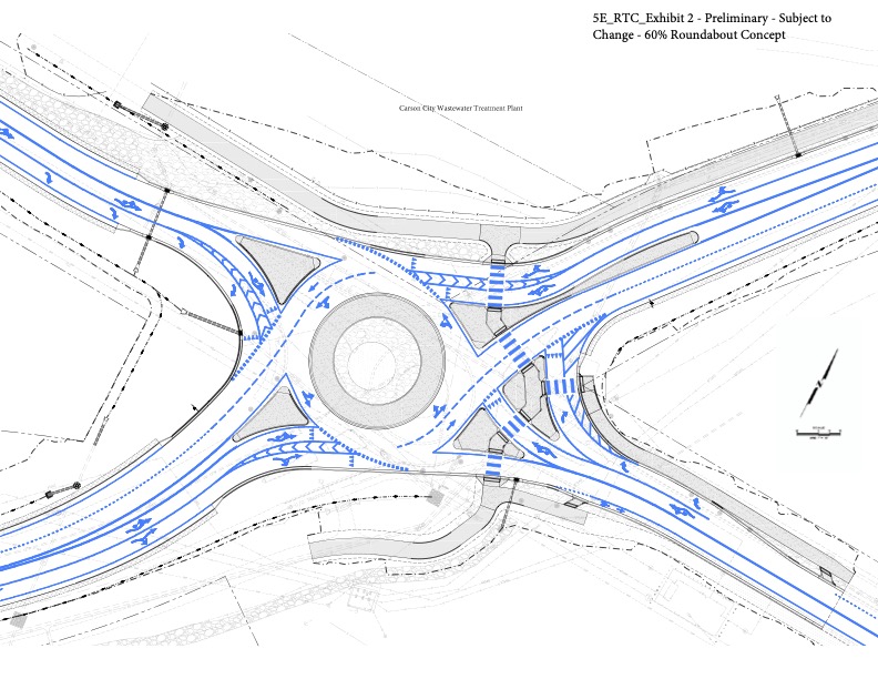 Carson City secures $3 million federal funds for East 5th Street roundabout