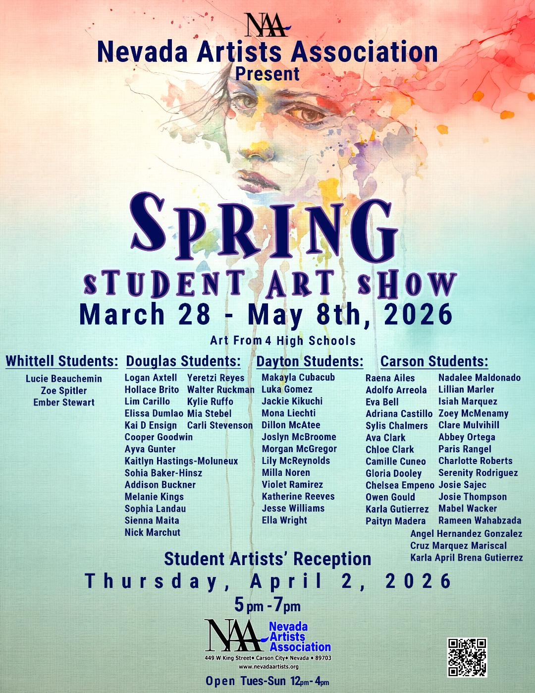 Spring 2026 Student Art Show open through May 8 | Carson City’s Trusted ...