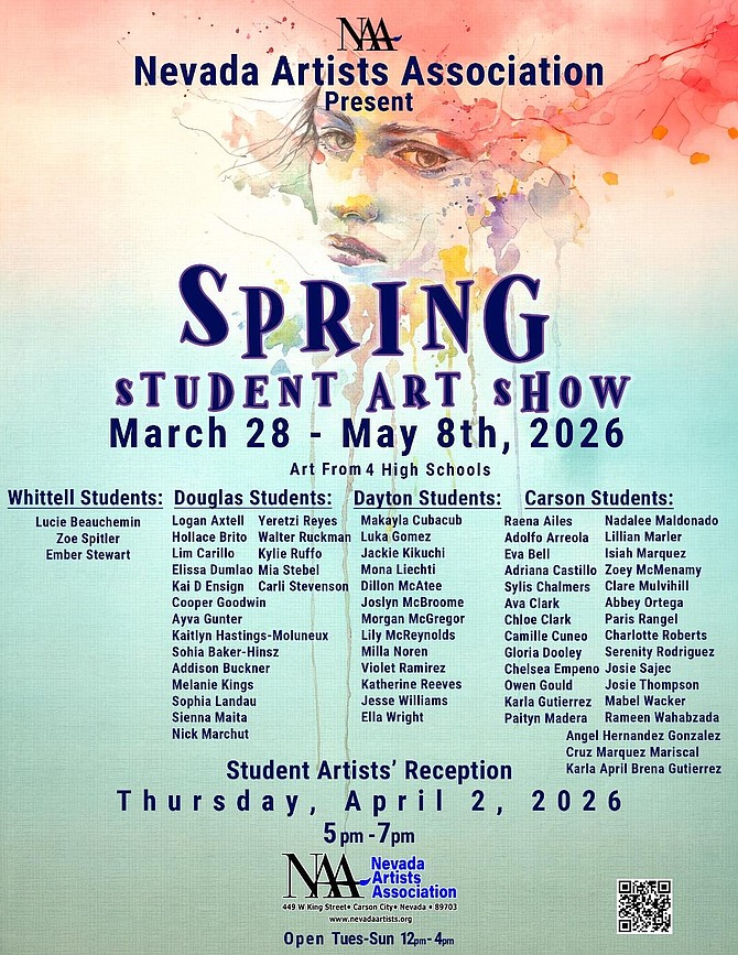 Spring 2026 Student Art Show open through May 8 | Carson City’s Trusted ...