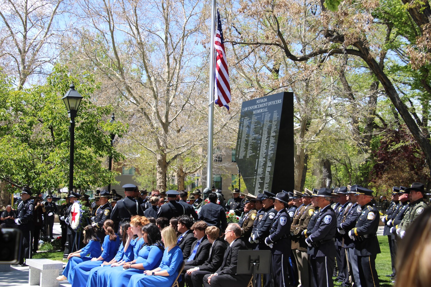 Capitol ceremony honors fallen North Las Vegas officer