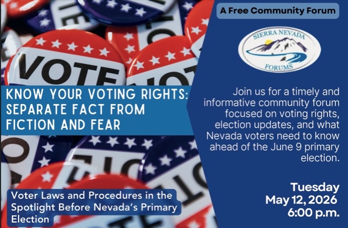 Carson City panel discusses voting rights Tuesday