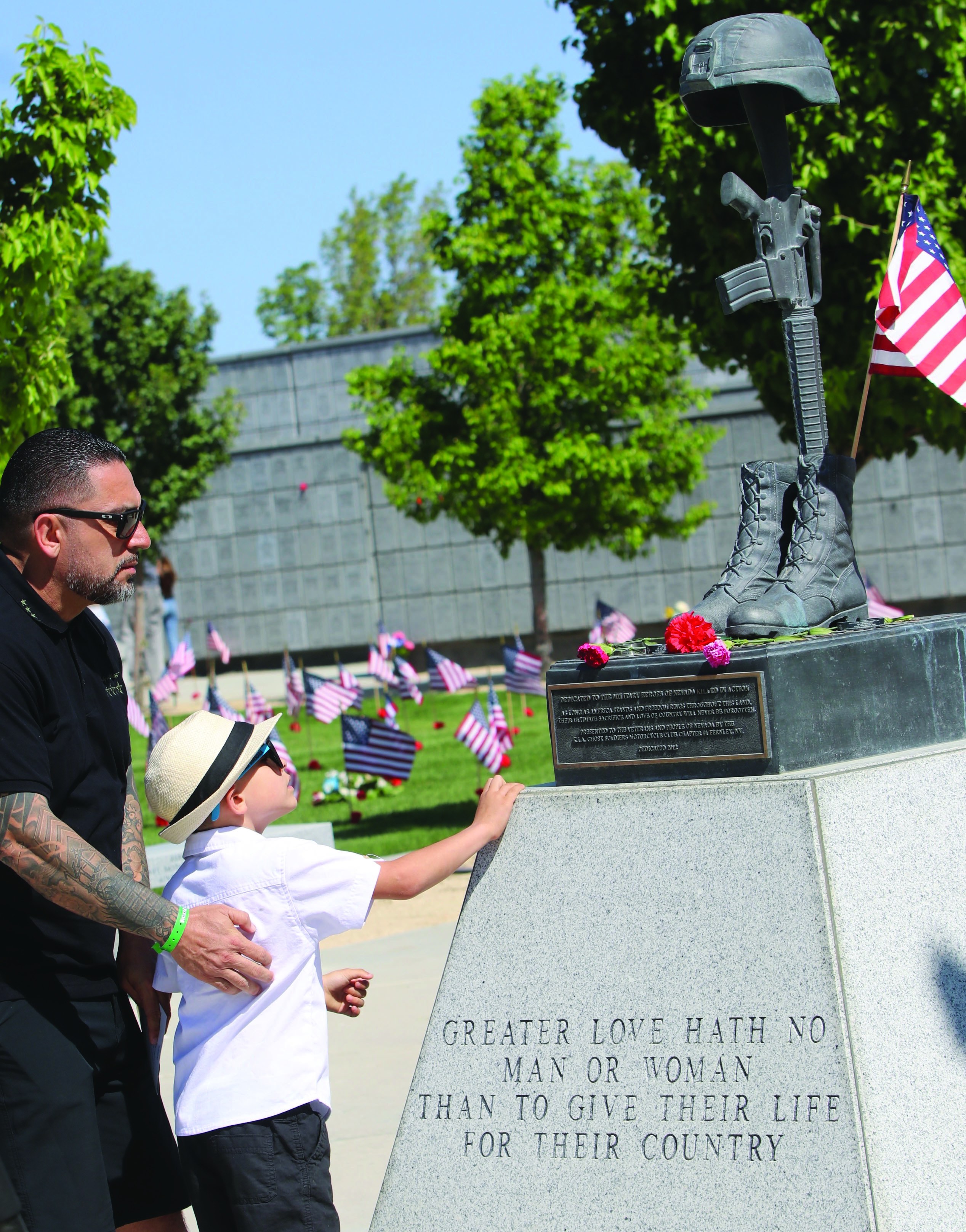 ‘For whom the bell tolls’: Fernley’s Memorial Day ceremony honors veterans for their country