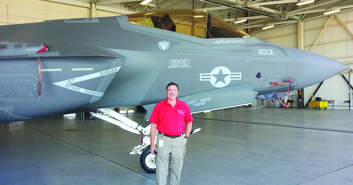 Fallon’s Endacott recognized for 30 years of service to aviation ordnance community