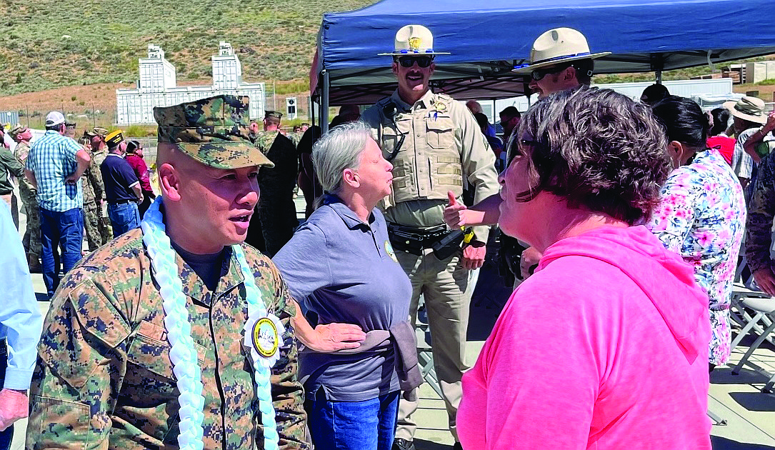 Marines conduct change of command at Pickel Meadows