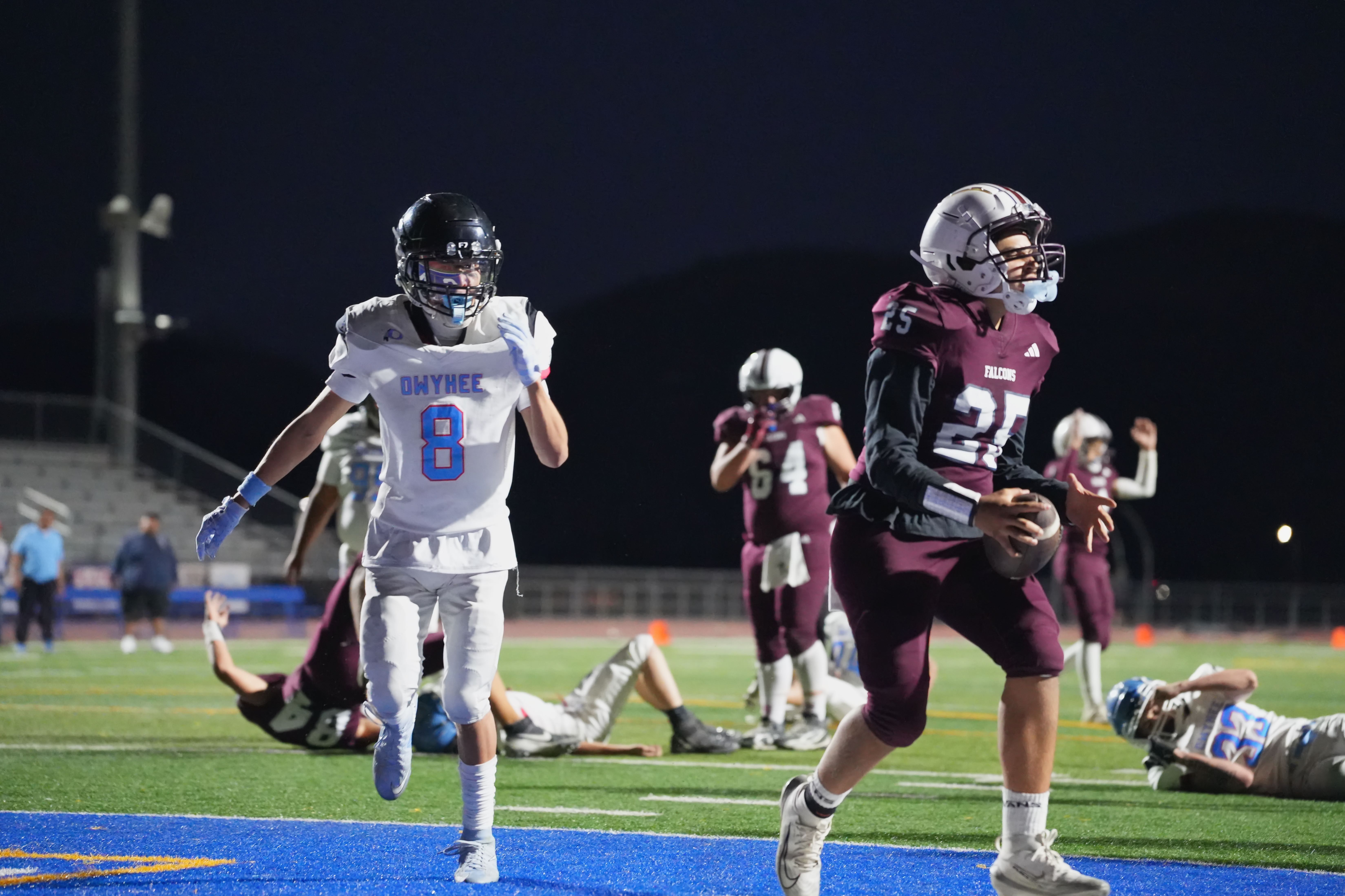 Sierra Lutheran football beats Owyhee
