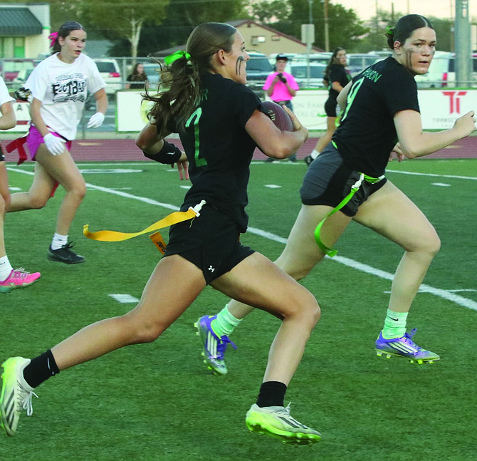 Seniors shut out Juniors in powderpuff game | Carson City’s Trusted ...