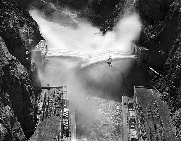 Hoover Dam Needle Test, 1941 by Cliff Segerblom.