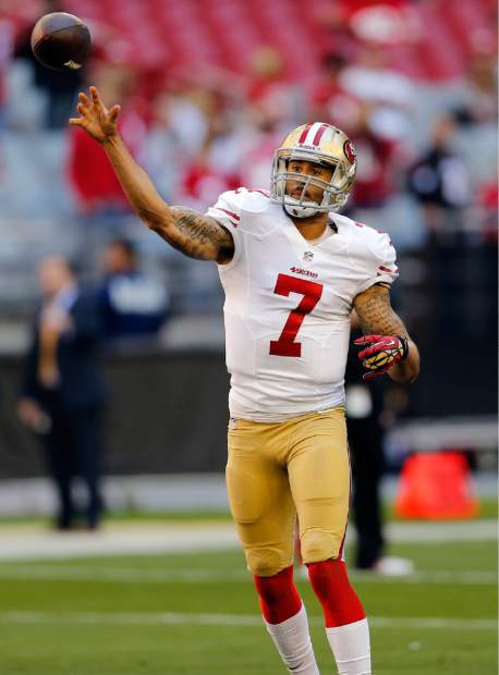 Kaepernick throws 2 TDs to help 49ers to early lead