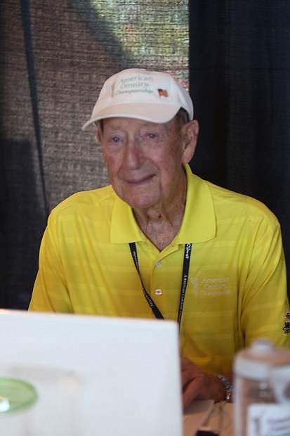 World War II veteran John Keema has been volunteering at the American Century Championship for nearly 20 years.