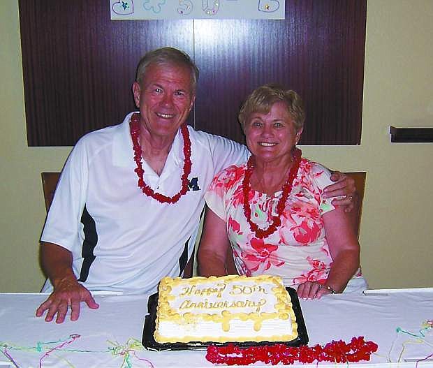Caroline and Thomas Grayson of Carson City celebrated their 50th anniversary Saturday.